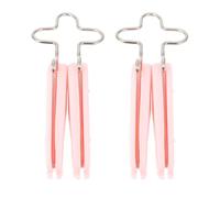 Didiseaon Rehausseur de Nez en Silicone 2pcs Design Ergonomique pour Redressement Nasal par Force Physique Externe, Outil Beauté Visage Lifting Discret