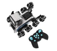 Didiseaon Robot Chien Programmable Télécommandé Roues Éducatif Transformable Interactif pour Garçon Fille Danse et Tricks Compagnon Robotique pour Intérieur et Extérieur