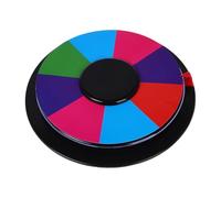 Didiseaon Roue à Flèche Tournante Double Face Plateau de Jeu Inscripible pour Fête Bar et Ktv Roue de Prix Créative et Interactive pour Animations Sociales