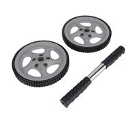 Didiseaon Roue Abdominale Double pour Entraînement à Outil de Fitness Portable de Musculation Silencieux pour Tonifier Abdominaux et Corriger la Posture