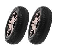 Didiseaon Roues Arrière de Tricycle Garçon et Filles 2 Pcs, Diamètre 0,8 Cm, Couleur Rose, Ensemble de Roues Robustes Compatibles Trottinette et Vélo Bébé, Remplacement Facile pour Usage