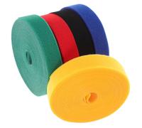 Didiseaon Ruban de Feutre, Ruban de Gestion des Câbles en Nylon, 5 Pcs, Réutilisable, Adhésif, pour Marquage D'espaces Personnels et Lignes Droites, pour Garçon et Filles