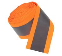 Didiseaon Ruban Réfléchissant pour Vêtements et Colliers de Chien 1 Rouleau Orange en Polyester Résistant aux Intempéries pour Balades Nocturnes et Courses