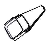 Didiseaon Sac Bandoulière Transparent PVC Ajustable Sac à Main Pratique et pour Shopping Voyage et Travail