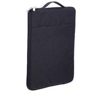 Didiseaon Sacoche de Rangement pour Ordinateur Portable 11 Pouces en Denim avec Pochette, Fine et Élégante, pour Études et Voyages
