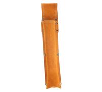 Didiseaon Sacoche de Rangement pour Tiges de Soudure Cuir Épais à Lusure et Brûlure Ceinture de Travail pour Soudeur Poches Renforcées pour Outils Confortable