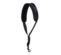 Didiseaon Sangle Rembourrée Saxophone Épaisse et Large Harnais Épaule Pliable pour Sax Alto Ténor Soprano Baryton et Clarinette Soulagement Pression Cervicale et Support Confortable