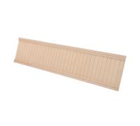 Didiseaon Scale Lightweight Wainscoting Trim for Tiny Interior Decoration Easy Assembly and Realistic Texture for Creative Doll House Designs