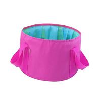 Didiseaon Seau De Camping 15 L Bassin Deau Pliable Portable Lavabo Dextérieur Renforcé Couture Pour Randonnée Voyage Couleur Aléatoire