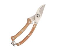 Didiseaon Sécateur de Jardin Multifonction à Manche Bois Cisaille Robuste pour Élagage Branches et Fruits Outil Pratique pour Arbres et Arbustes