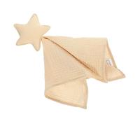 Didiseaon Serviette Apaisante Garçon Fille Touche à Mordre Serviette de Jeu Douce Étoile et Lune de Naissance et Anniversaire