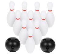 Didiseaon Set de Bowling pour Garçon Fille Ensemble de Quilles et Boules Jeu de Quilles Intérieur et Extérieur Activités pour Garçons et Filles Développement des Compétences Motrices et