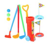 Didiseaon Set de Clubs de Golf pour Garçon Fille Éducatif Extérieur Ensemble et Sûr pour Garçons et Filles Activité Ludique et Sportive Plein Air