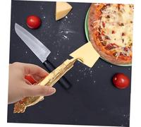 Didiseaon Set de Découpe Gâteau et Spatule Triangulaire Ustensiles de Service Polyvalents pour Gâteaux Pizzas et Quiches Facile à Nettoyer pour et Mariages