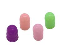 Didiseaon Set Ventouses Silicone Thérapie par Aspiration pour Garçon Fille et Adultes Matériau Naturel Forte Succion Portable et Facile à Nettoyer Outils de Massage Cupping pour Corps
