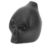 Didiseaon Sifflet Céramique Décoratif Forme de Crâne Sifflet Halloween Accessoire de Fête Aux Cris Perçants Objet Art Macabre pour Décoration et Communication Spirituelle