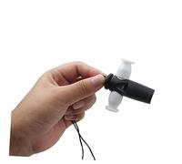 Didiseaon Sifflet Samba Portable Noir et Blanc pour Garçon Fille Instrument Musical Daccompagnement pour Danse de Performance et Animation Festive