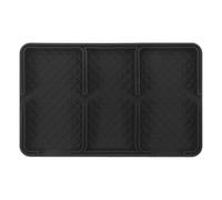 Didiseaon Silicone Tapis de Tableau de Bord Noir Antidérapant | Conçu pour Pièces Petites Pièces de Monnaie, Adapté , Design Moderne et Texture Raffinée