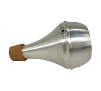 Didiseaon Sourdine Trompette Alliage Aluminium et Liège Silencieux pour Pratique à Domicile Accessoire pour Trompette et Trombone