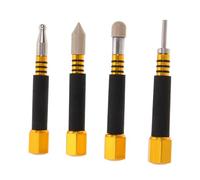 Didiseaon Stylos à Débosselage Automobiles 4 Pièces Outils de Réparation de Bosses Kit sans Peinture Réparation de Carrosserie Outils de Débosselage pour Voitures