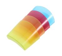 Didiseaon Support à Sachets de Thé Suspendu pour Tasse Crochet, Plastique Coloré Multicolore, Compact et Polyvalent, pour Amateurs de Thé L'après-midi, Lot de 4 Pièces