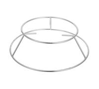Didiseaon Support D’ustensiles De Cuisson en Acier Inoxydable Rond pour Camping Et Jardin Grille Stable pour Casseroles Multifonctionnelles Résistance à La Chaleur Optimisée, Cuisson en Extérieur