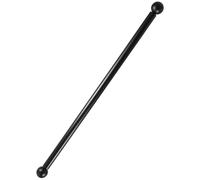 Didiseaon Support de Drapeau pour Lampadaire Extérieur Bras Transversal Métallique Noir Poignée de Remplacement Robuste pour Poteau Lumineux Support Publicitaire Visible