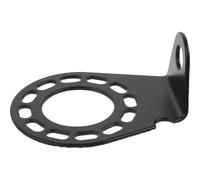 Didiseaon Support de Montage Accessoire de Remorque pour Prise Remorque en Alliage D'aluminium Noir Vis, Compatible Large pour Sécurité Renforcée