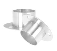 Didiseaon Support Mural Métallique pour Main Courante, Lot de 2 Pièces, Installation Facile et Robuste, pour Balustres D'escalier Intérieur