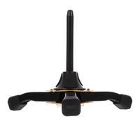 Didiseaon Support Pliable pour Clarinette et Flûte, Trépied Compact en Fer Siège Jaune, Accessoires Portables pour Instruments à Vent et Bois, pour Musiciens en Déplacement