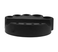 Didiseaon Support Porte-encrier Flexible pour Pigments de Tatouage Taille Moyenne en Plastique Noir pour Professionnels et Débutants Usage Salon de Tatouage