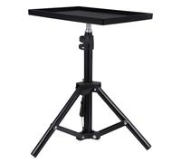 Didiseaon Support Réduit Les Risques de Chute pour Projecteur Trépied Réglable en Hauteur en ABS et Fer, Design Télescopique 30-50cm pour Sol et Chevet