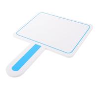 Didiseaon Tableau Blanc Effaçable à Sec 21×29 CM Planche à Bras Portable Simple Face Pagaie pour Écrire et Notation pour Commission de Vote Score et Animation Scolaire