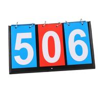 Didiseaon Tableau de Score Multi-Sport à Chiffres Clairs Flip Scoreboard Portable pour Tennis de Table Basketball Badminton et Baseball Compteur Simple