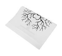 Didiseaon Tableau Empreinte Doigt pour Mariage en Tissu Noir, Design Romantique, Décoration Mariage pour Réception Fonction Souvenir Utilisateur-friendly