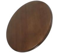 Didiseaon Tabouret Rond en Bois Housse Extensible de Remplacement pour Usage en Cantine ou Restaurant