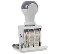 Didiseaon Tampon Dateur Réglable 2022-2033 Rouleau Multi-années en Plastique et Métal Impression Précise pour Bureau et École Accessoire de Classement Portable Tampon Dateur Usage Quotidien