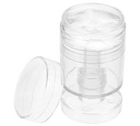 Didiseaon Tampon pour Nail Art Rotatif Transparent en Silicone Kit de Manucure avec Grattoir Outil Multifonction 10 Pièces Pochoirs pour Ongles pour Création de Nail Art