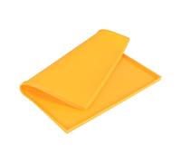 Didiseaon Tapis à Rouler les Gâteaux en Silicone Alimentaire Flexible Moule à Génoise Double Face Orange Plaque de Cuisson Réutilisable pour Pâtisserie Maison et Roulés Outil de Cuisson