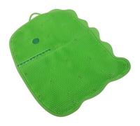 Didiseaon Tapis de Massage Pieds en Silicone Vert Ventouses Antidérapantes Coussinet Exfoliant pour Éliminer les Peaux Mortes Nettoyant et Stimulant Circulation Tapis Spa pour Bain