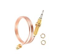 Didiseaon Thermocouple Fileté 600 Mm pour Barbecue Gaz Pièces De Rechange Capteur Température Extérieur Compatible Chauffe-terrasse Patio Solide Fiable
