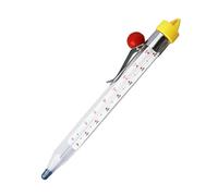 Didiseaon Thermomètre pour Sucre de Cuisine Verre Lecture Précise pour Sirop Confiture et Pâtisserie Instrument Sûr et Polyvalent pour Cuisson à Domicile