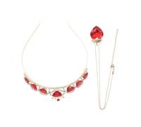 Didiseaon Tiare Cœur en Alliage et Strass pour Femmes, Léger et Polyvalent, Couronne Luxueuse pour Mariage et Occasions Spéciales