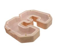 Didiseaon Tirelire Bois Transparente Forme de Cochon Décorative et Apprentissage Épargne pour Garçon Fille Chambre et Bureau