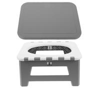 Didiseaon Toilettes de Camping Pliables Pot Portable Adulte PP Pliable Compact Anti-Odeur, pour Voiture et Situations d'urgence, pour Adultes et Femmes