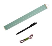Didiseaon Toise Murale Garçon Fille Amovible Toile Verte Règle de Mesure Hauteur pour Chambre Garçon Fille Décoration Ludique et pour Suivre