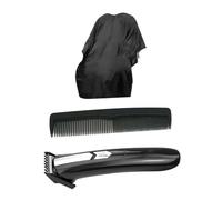 Didiseaon Tondeuse USB Rechargeable Kit avec Peigne et Cape Coupe Cheveux Compacte Moteur Puissant et Lames Précises Accessoires pour Coiffure Homme et Finition Barbe