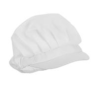 Didiseaon Toque de Chef Unisexe Respirante en Filet et Tissu Blanc Chapeau de Traiteur Ajustable Cuisine Restauration et Atelier Industriel Casquette de Travail Anti-Poussière Conforme
