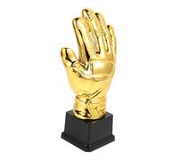 Didiseaon Trophée De Gardien De But Plastique avec Mitaine Dorée Trophée De Football pour Compétitions Scolaires Matchs Amateurs Et Célébrations