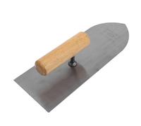 Didiseaon Truelle Maçon Polyvalente Acier Inoxydable avec Manche Ergonomique Outil de Plâtrage Lissage et Grattage pour Cloisons Sèches et Béton Spatule de Finition pour Chantier